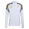 Real Madrid Trænings Sweatshirt 2026-27 Kvart-Zip Hvid